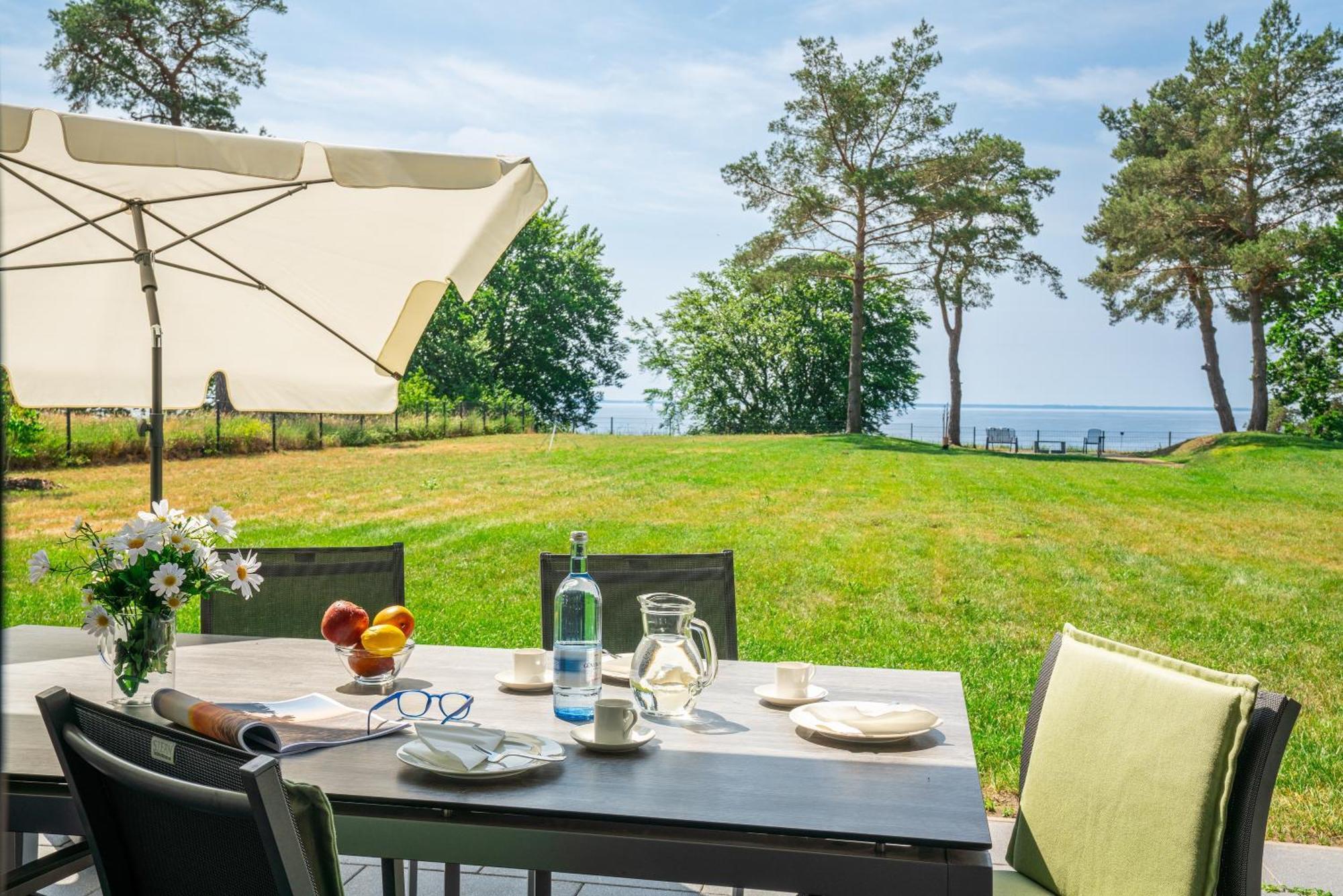 Terrassenwohnung "Inselhain" - Oase Am Haff Garz  Esterno foto