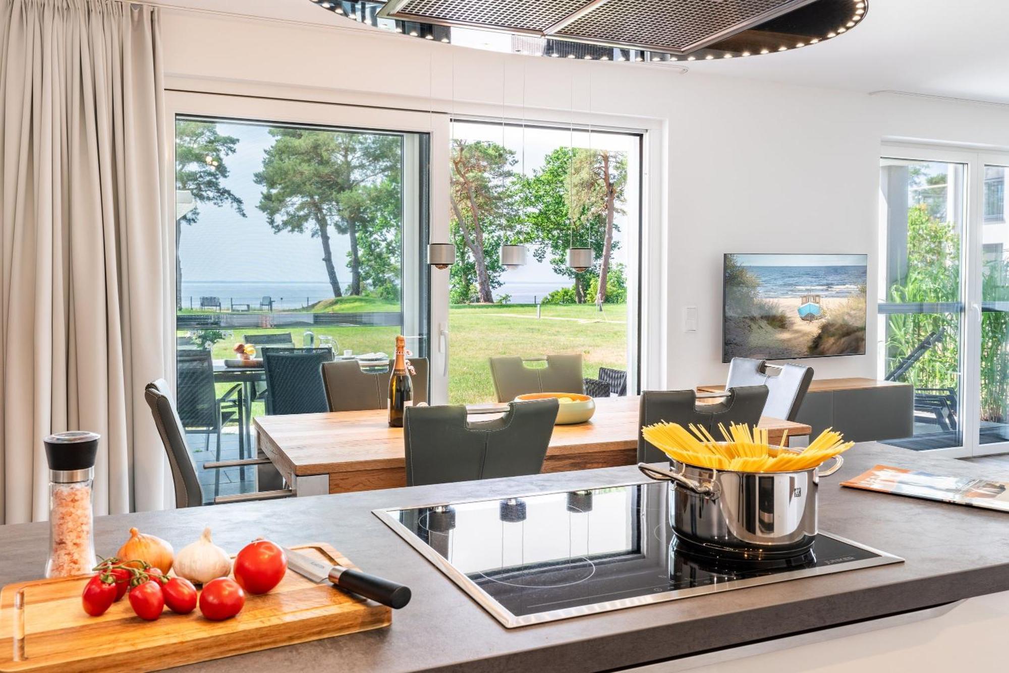 Terrassenwohnung "Inselhain" - Oase Am Haff Garz  Esterno foto